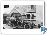 Rosemarkie - car of  Mr Robb, owner of Plough Inn